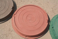 Люки полимерные ПП 630/770/600/4 тип Л 3 тн (черный)