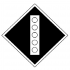 Знак «Постоянный сигнальный знак - Поднять токоприемник на электровозе.» 450х450 мм